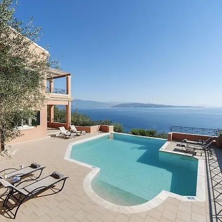 Kyma, Kaminaki In Corfu With Private Pool And Spectacular Sea Views Agní
