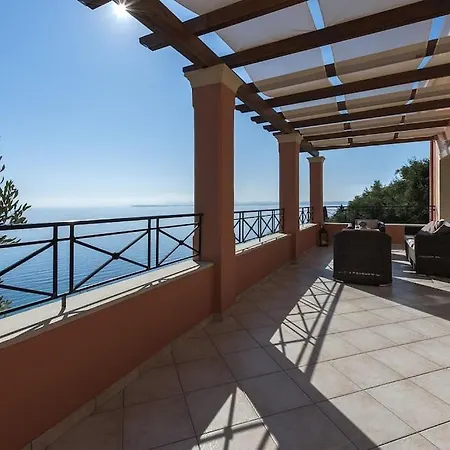Villa Kyma, Kaminaki In Corfu With Private Pool And Spectacular Sea Views *